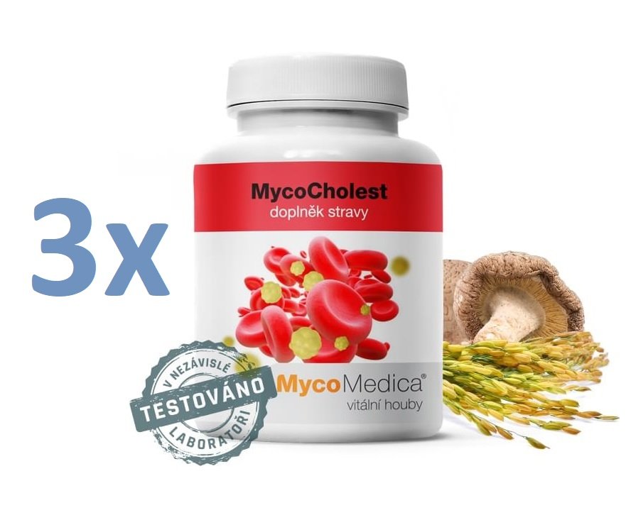 MycoMedica MycoCholest 3 x 120 kapslí